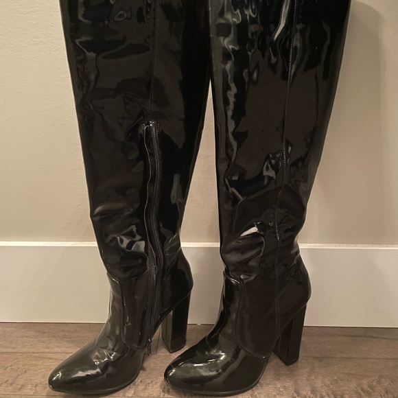Just Fab Knee High Boots Size 8 - Picture 1 of 2